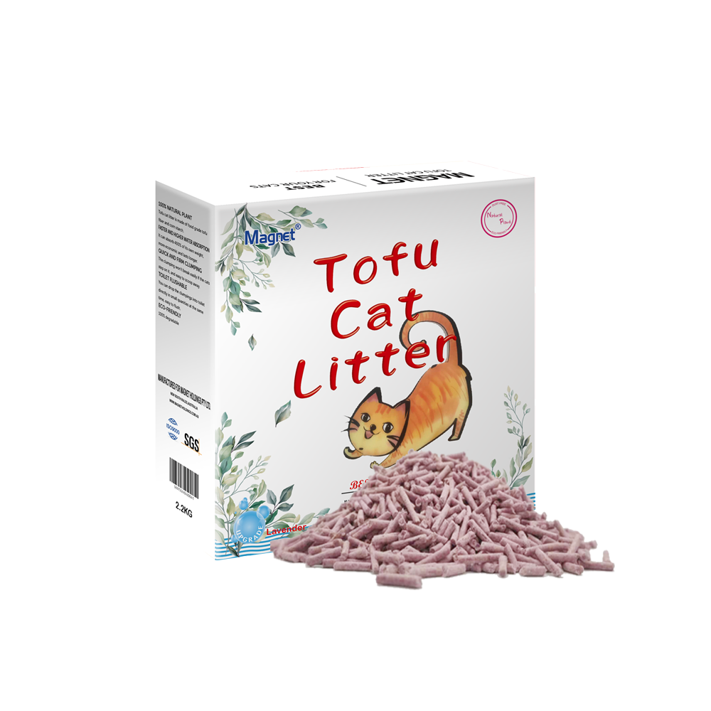 Lavender tofu cat litter 2.0